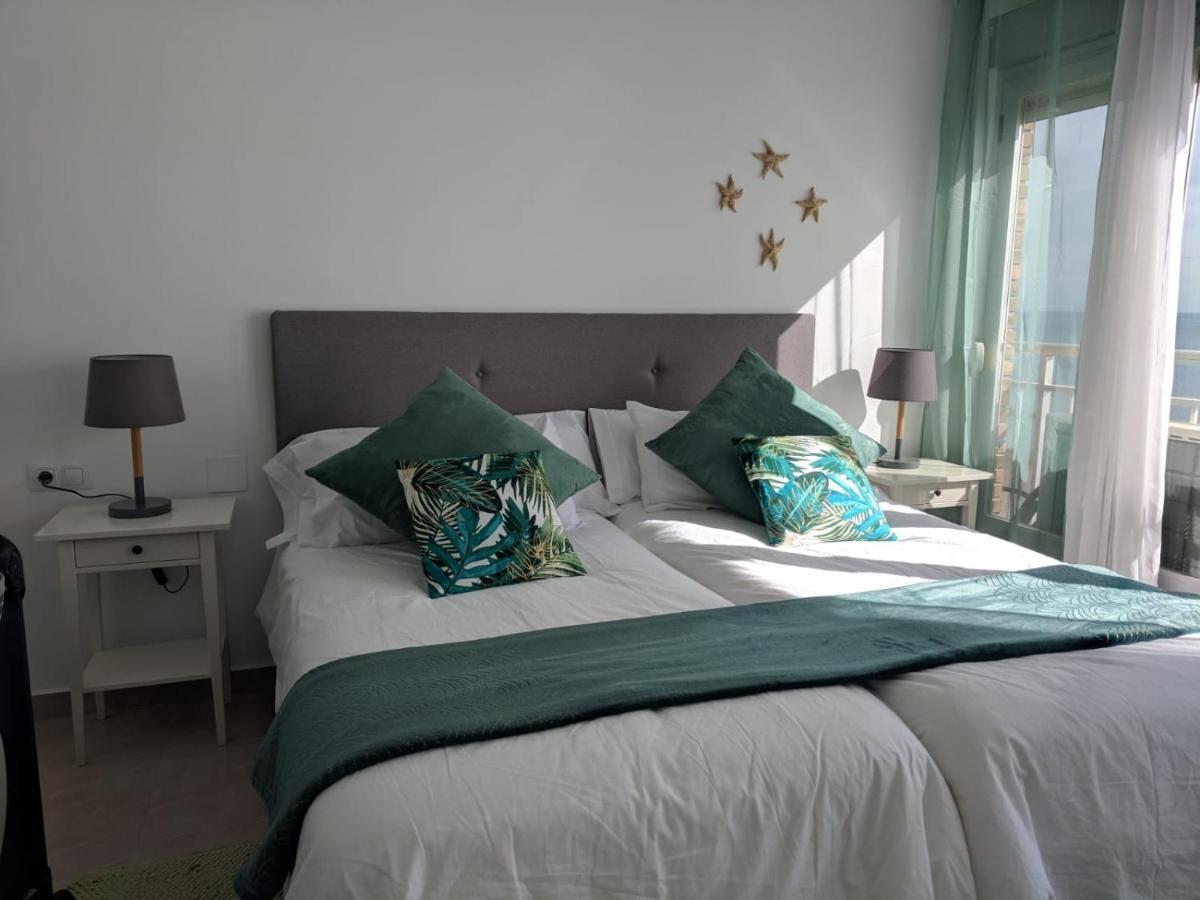 Apartamento Con Vistas Al Mar Primera Linea De Playa Del Postiguet Alicante Esterno foto