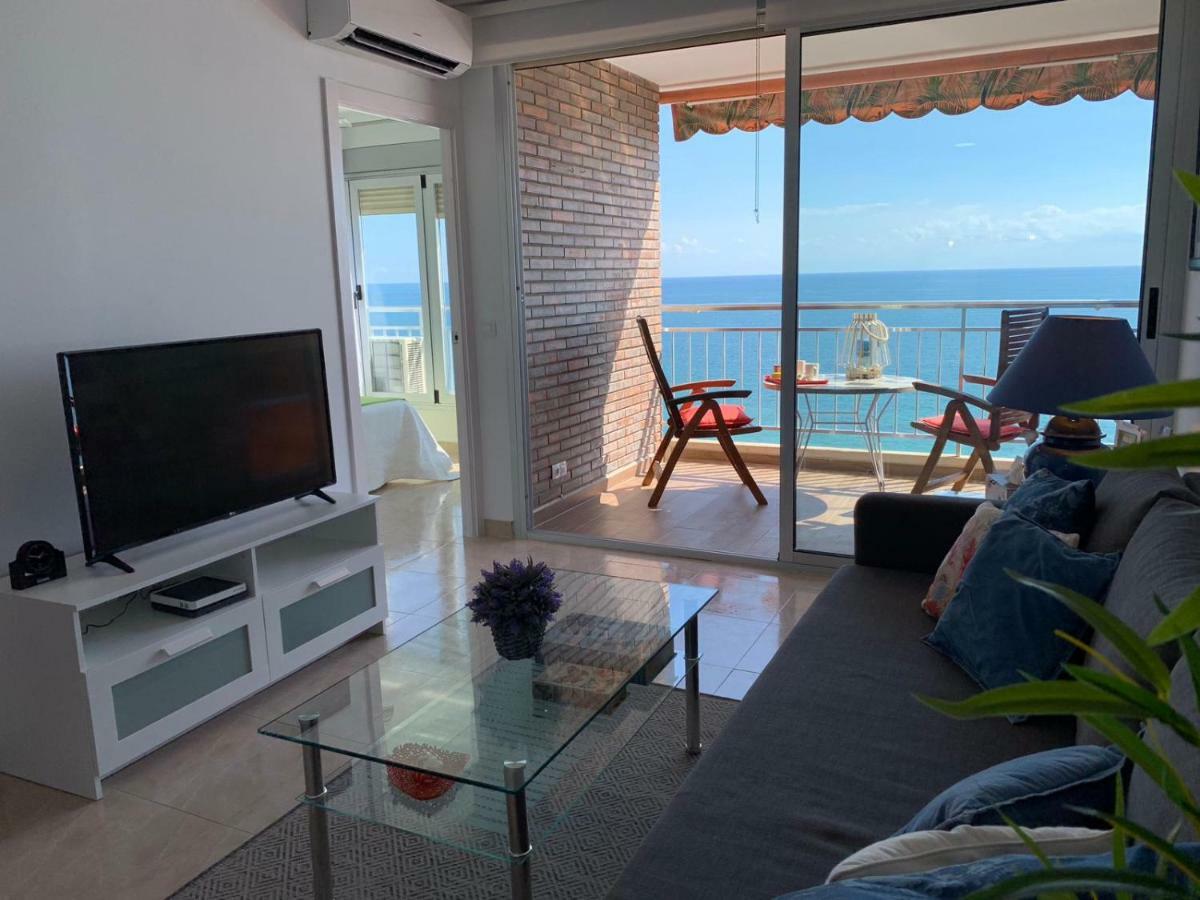 Apartamento Con Vistas Al Mar Primera Linea De Playa Del Postiguet Alicante Esterno foto